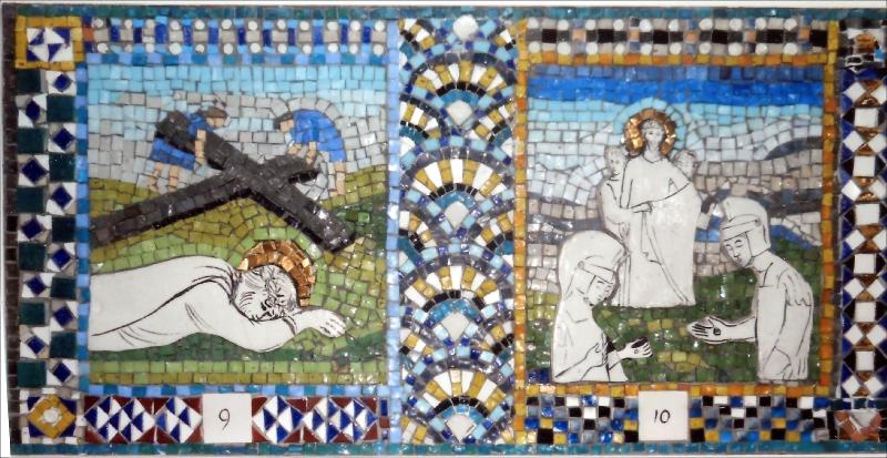 Stations of the cross 9 & 10 by Bronwen Gordon